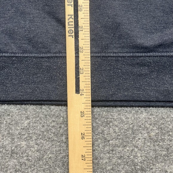 Patagonia Ahnya Pullover Womens XL Navy Blue Organic Cotton 1/4 Zip - Picture 9 of 9